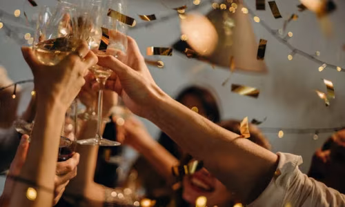 Luxury event planners Luxury event Guests Toasting