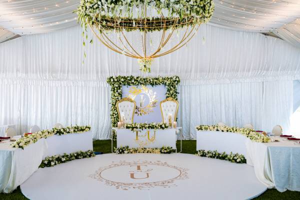 Wedding Decoration Decor Floral flowers tents stylish ceremony celebrations style